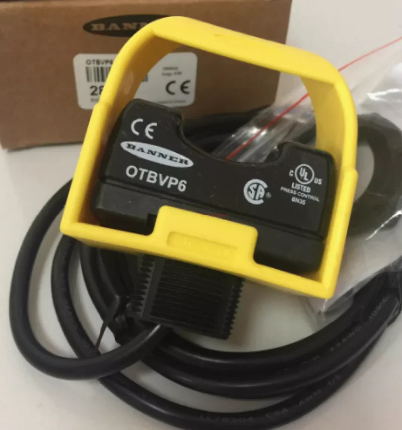 New original BANNER OTBVP6 OTBVN6 Touch the photoelectric button with both hands to start
