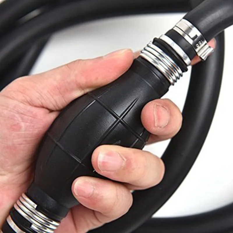 Motorcycle Truck Hand Pump Boat Fuel Oil Gasoline Diesel Transfer Pipe Rubber Sucker Manual Fuel Pump Water Injection Tube Straw