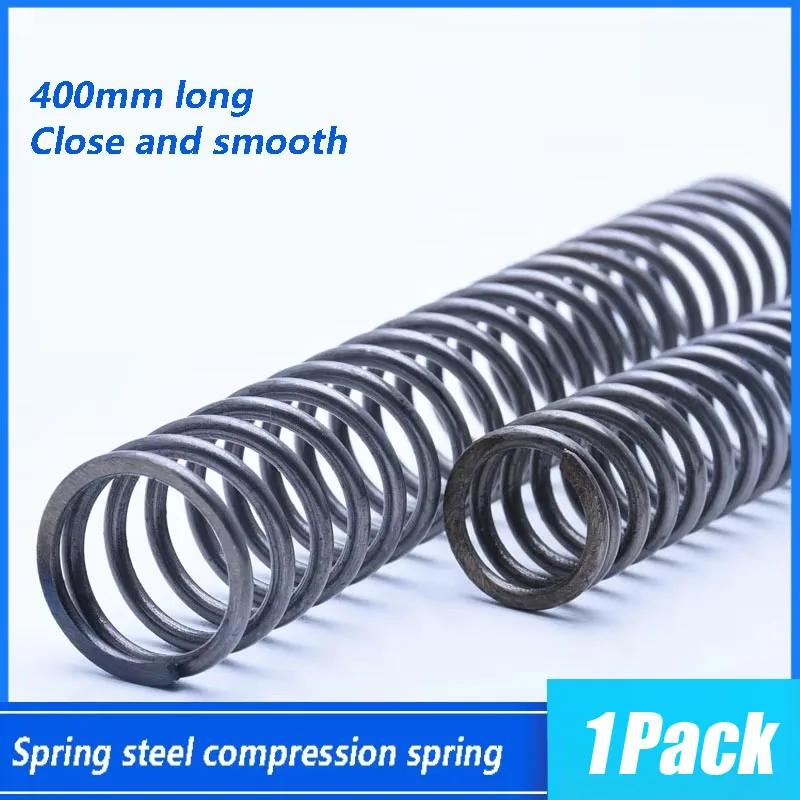 

Wire Dia 2.3 4mm Length 400mm Long Compression Spring Steel Y Type Compressed Release Pressure Return Spring OD 16 19 25-38mm