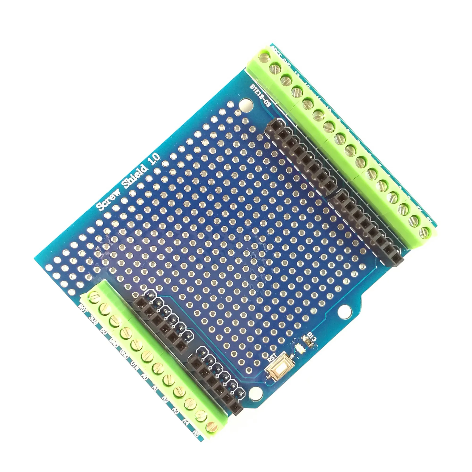 Screw Shield 1.0 Terminal Board Compatible with UNO R3/MEGA2560 KF350 3.5mm Pitch Welding Version  [Factory]