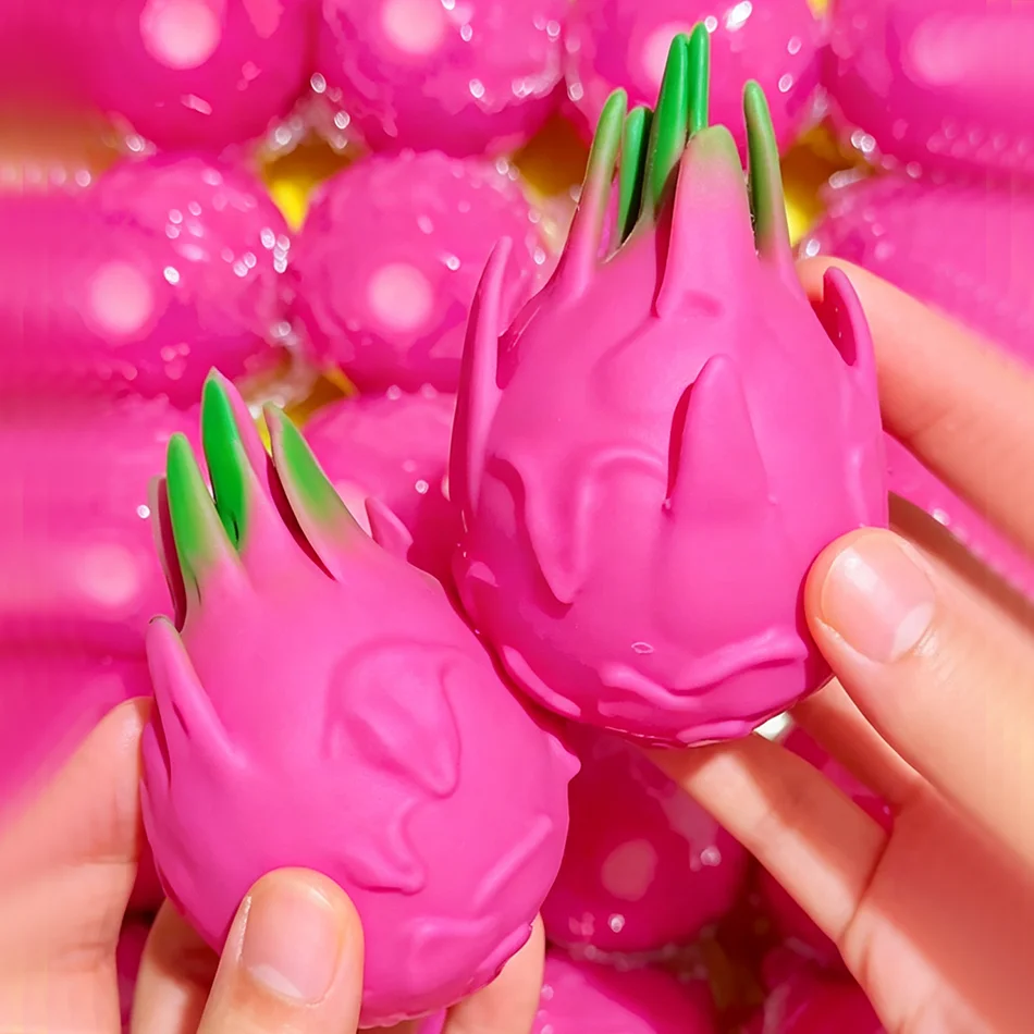 Simulation Pitaya Toy Compression for Stress Relief with Artificial Fruit Pressure Release Ball