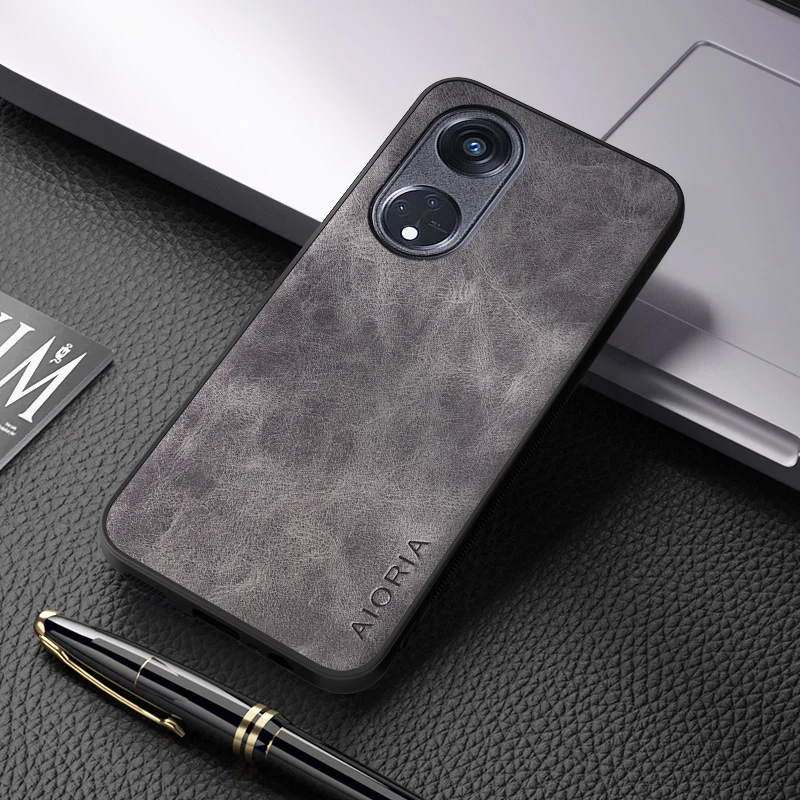 Case For Oppo Reno8 T 4G 5G Reno 8T Luxury PU Leather Skin Cover  For Reno8 Pro Plus Reno 8Case