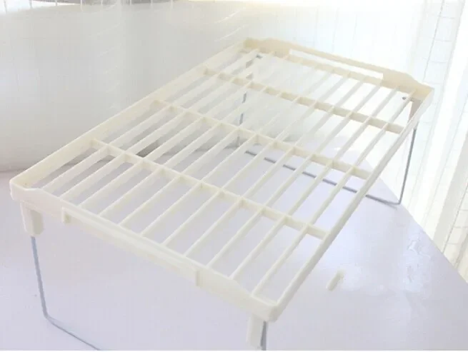 رف تخزين المطبخ الجديد منظم رف النكهة البلاستيكي القابل للطي للمطبخ والحمام أداة عملية OK 0089