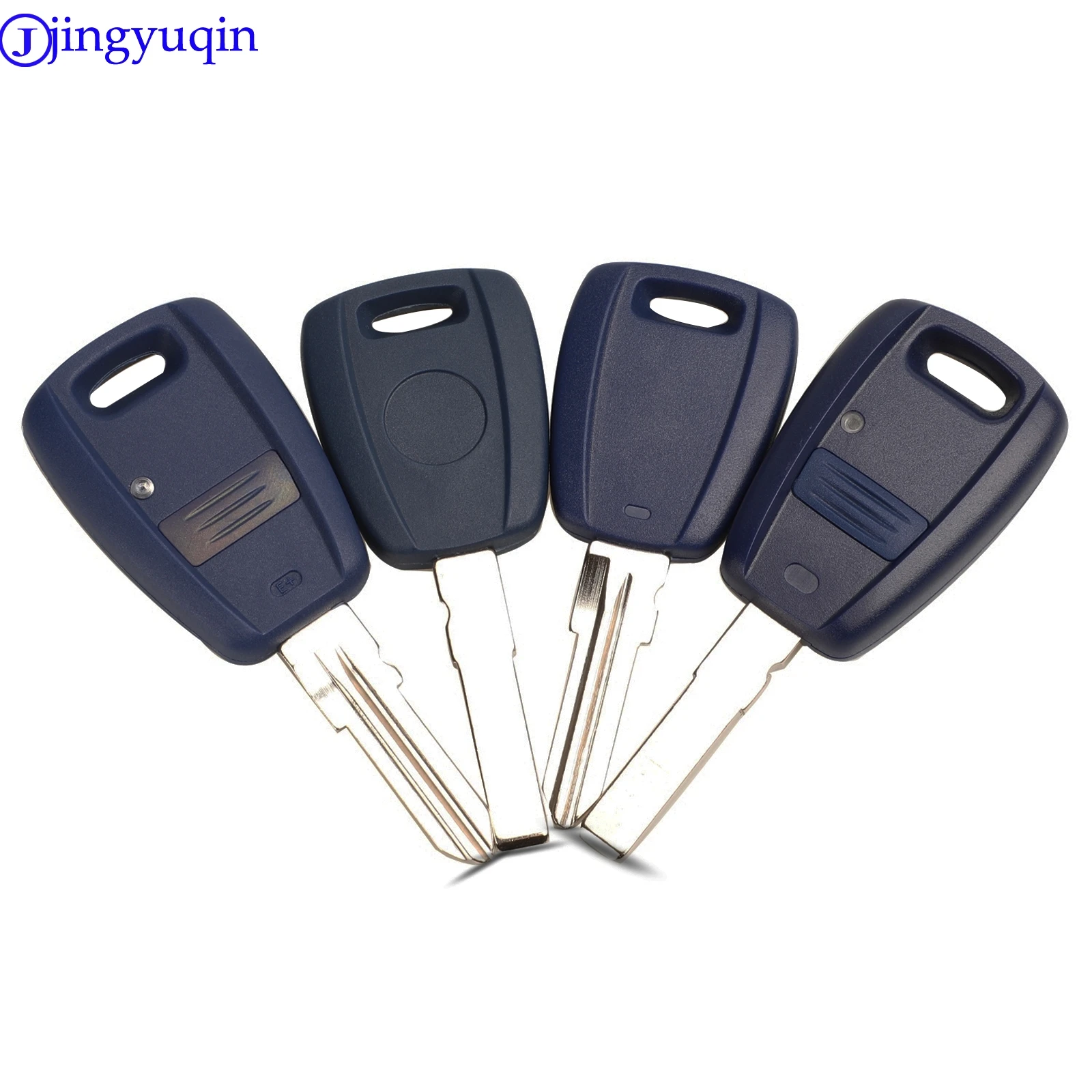 jingyuqin Keyless Entry Key Fob Styling For Fiat Punto Doblo Bravo Key Shell Case Housing Cover No With Chipset