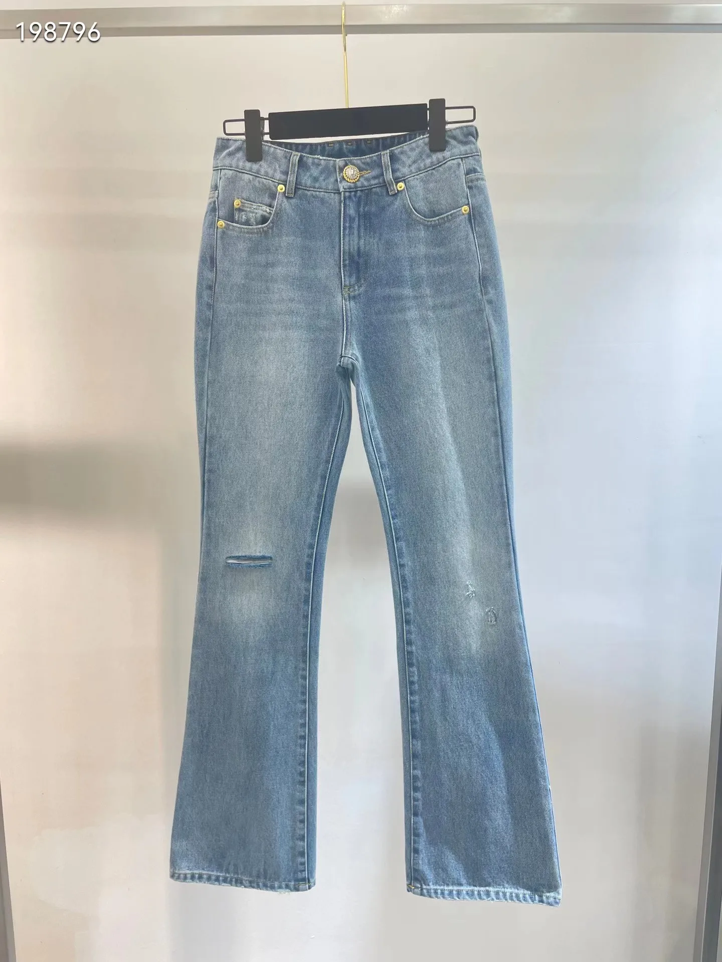 

wd0486 Fashion women jeans 2024 Popular European Design party style Women's Clothing