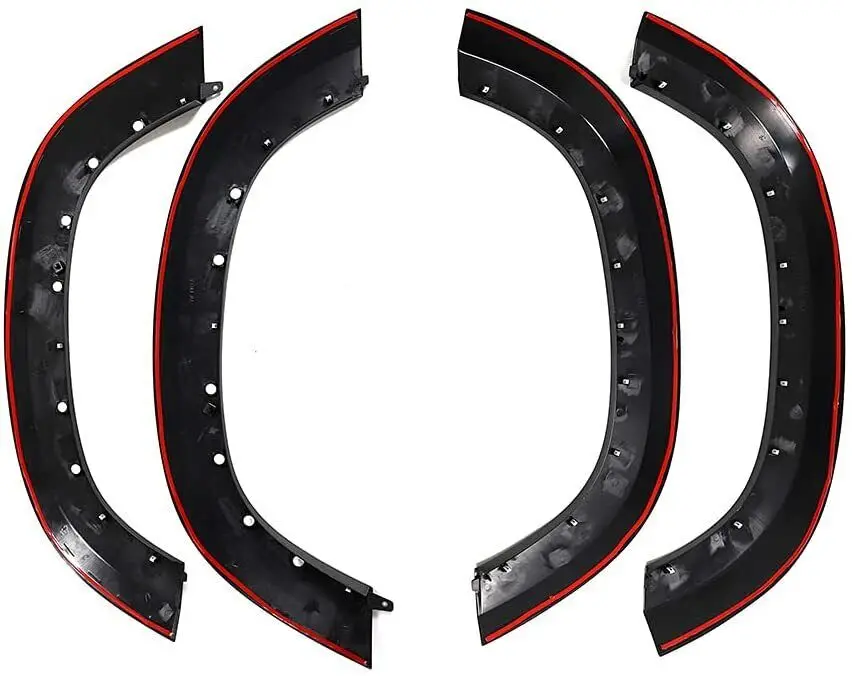 High Level Wheel Fender Trim Kit and Widening Wheels Eyebrows Fender Bars Fit for  Defender 90 2020-2023