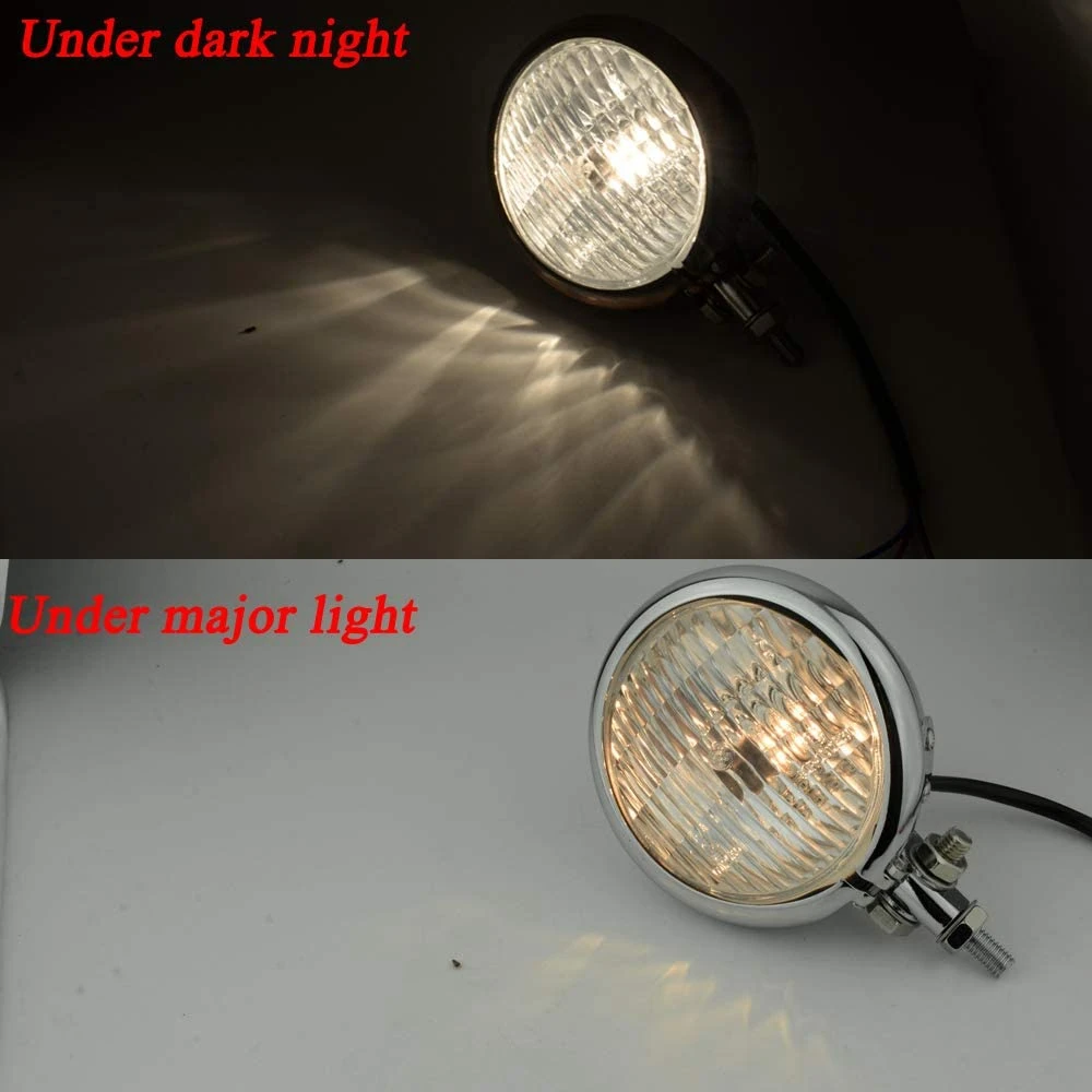 4.5 Inch Motorcycle Headlights LED Retrofit Headlights for Sportster Cafe Racer Chopper