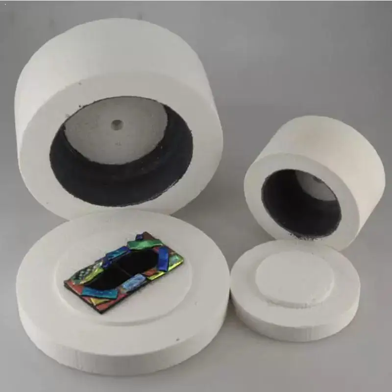 Horno microondas DIY para fabricación de joyas de vidrio fundido, herramienta artesanal de cerámica, suministros de arte para principiantes, accesorios para proyectos de estudio en casa