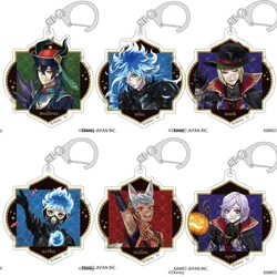 New Anime Twisted Wonderland Riddle Rosehearts Keychain Acrylic Figure Keyring Collection Charm Accessories Wholesale Fans Toy