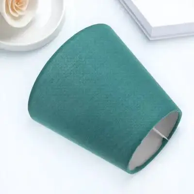 Macaron Fabric Lamp Shade Pink Hanging Cover Household Ceiling Lamp Shade Lightweight Soft Light Protection Eye Comfort