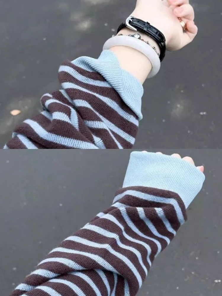 Suéteres holgados de moda core - Street Fashion In Korea reseña y precio