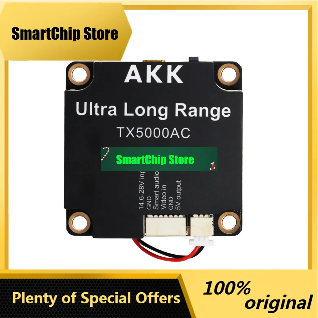 SmCpAkk Ultra Long Range All Channels Version 5w 4.9g-6g Ultra Wide Band 96ch Vtx