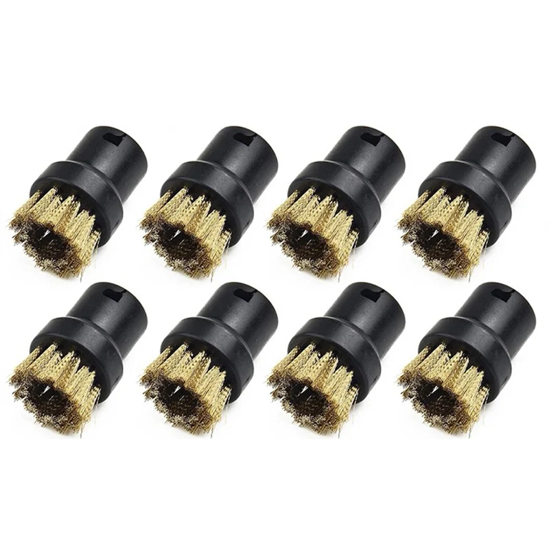 Round Brush Brass Wire Brush Nozzles for KARCHER SC Series KARCHER SC1 SC2S C3 SC4 SC5 SC952 SC1020 SC2500 SC5800