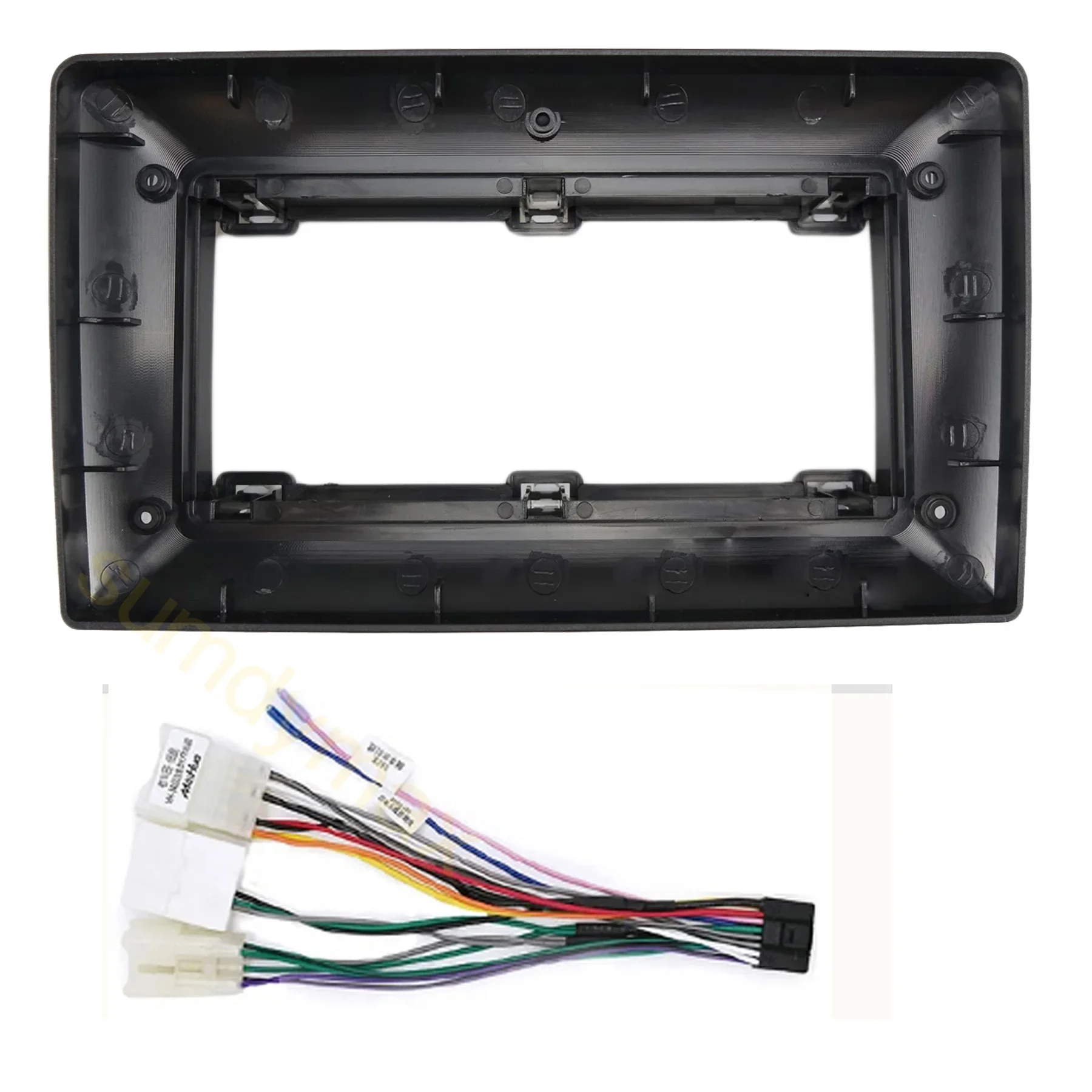 2din 9 inch Car radio frame For TOYOTA Caldina T240 2002-2007 Dash Panel Frame Trim Insta Multimedia player llation Kit