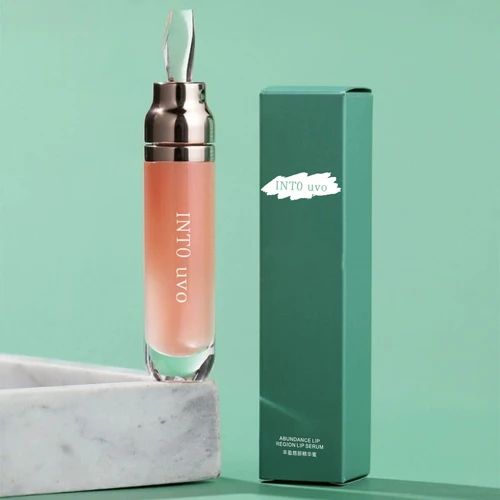 Imagen 1 del producto Aceite de labios ligero con agua, brillo de labios de vidrio hidratante, bálsamo labial, cuidado de labios, lápiz labial femenino, esmalte de labios, taza antiadherente resistente al agua