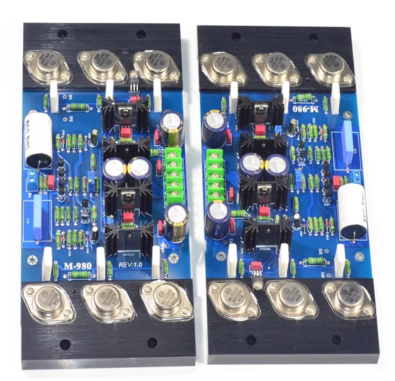 Siehe KSA100 MKII Circuit M980 HiFi Fever Class AB 300W+300W ON MJ15024/15025 + MJE15032/15033 Gold Seal Tube Verstärkerplatine
