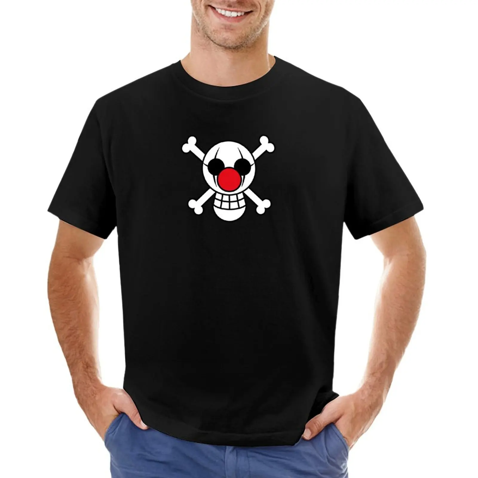 Buggy Pirate Flag T-Shirt quick-drying custom shirt vintage clothes clothing for men