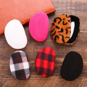 Vỏ tai len cho nam, nữ và trẻ em, mùa đông, băng thông không có băng thông, mềm và dày, chống gió, bảo vệ tai, bảo vệ tai 6 Bán hàng chính Bán hàng tai airsoft - №6
