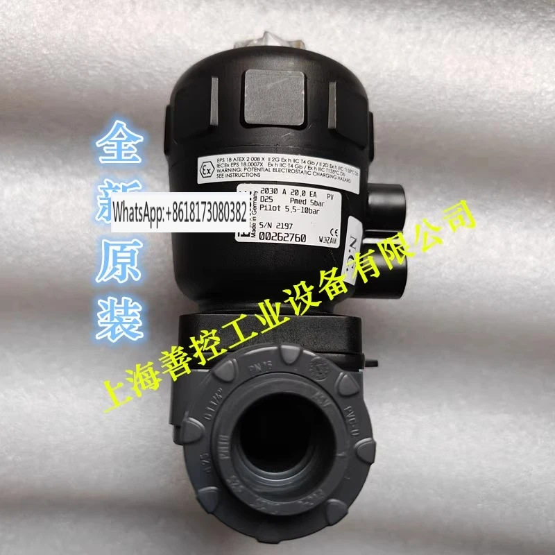 2030 A 15.0 EA PP D20 DN15 صمام الحجاب الحاجز الهوائي حسب الطلب 00154770 #3