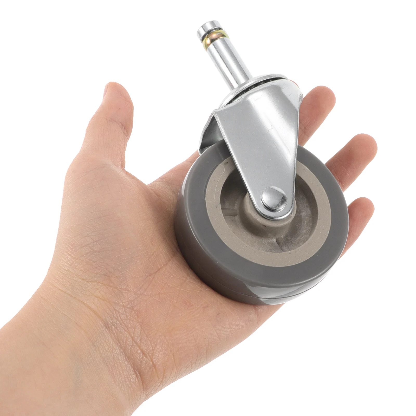 Ruedas para carrito de compras, repuesto Universal silencioso de 360 grados, ruedas para carrito de mano, juguetes para equipaje, 2 uds.