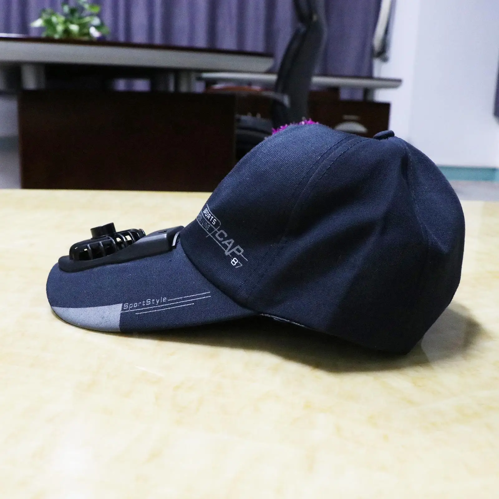 

Портативный охлаждающий вентилятор с зарядкой через USB, бейсболка, защита от солнца, регулируемая шляпа для путешествий на открытом воздухе, пешего туризма, мужчин и женщин