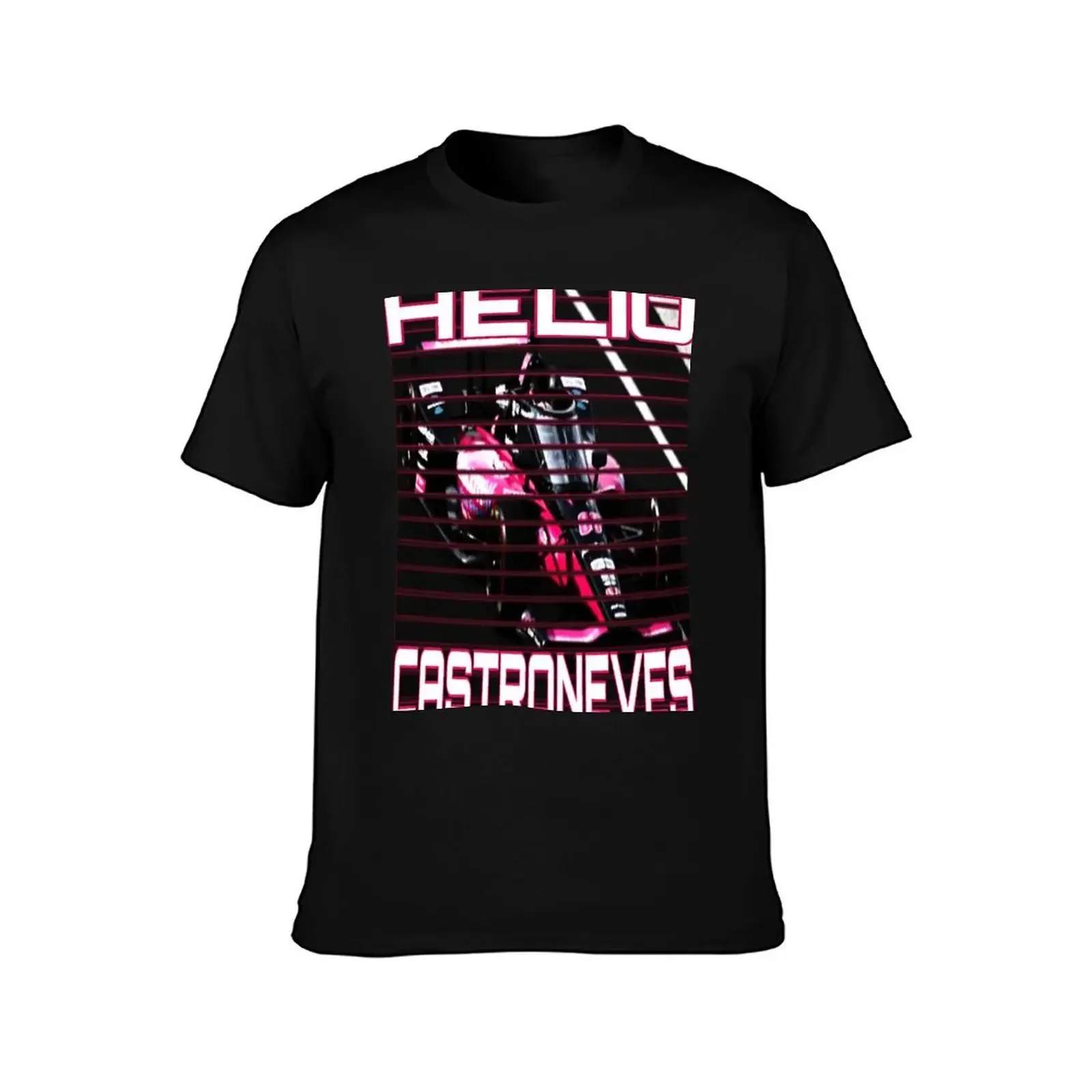 helio castroneves racing T-Shirt funny meme t-shirts anime tshirt quick drying mens graphic t-shirts pack