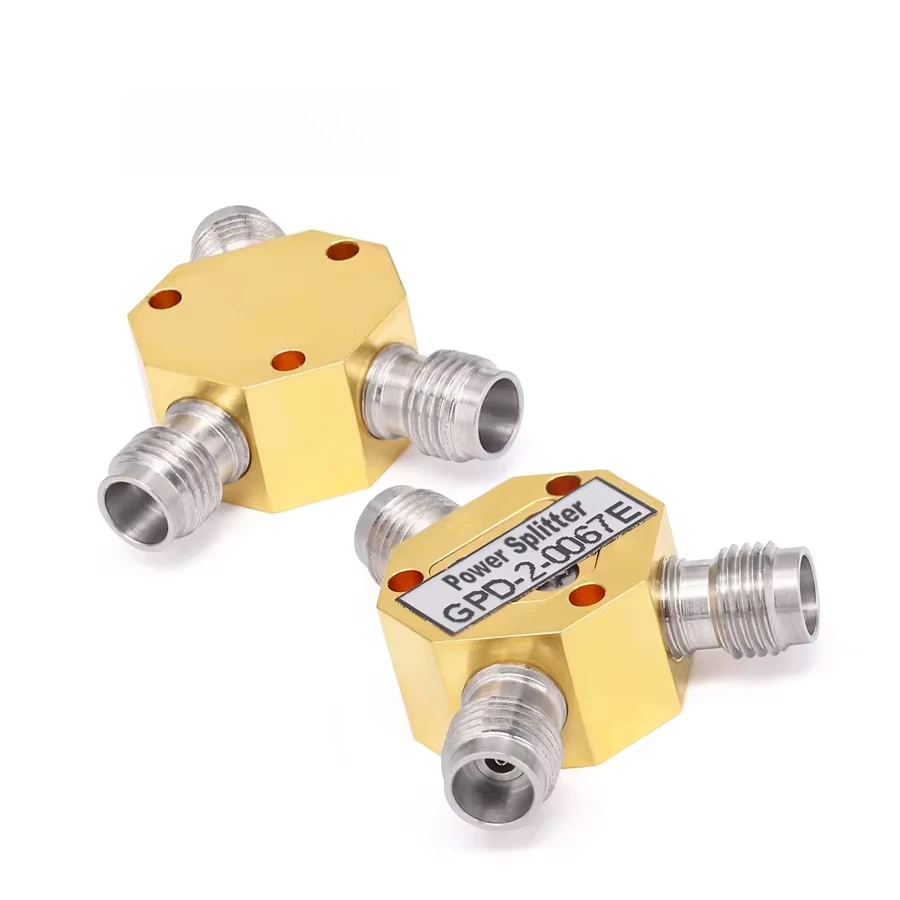 

2-Way 1.85mm Power Splitter for Telecom DC to 67 GHz 1 Watt Rated
