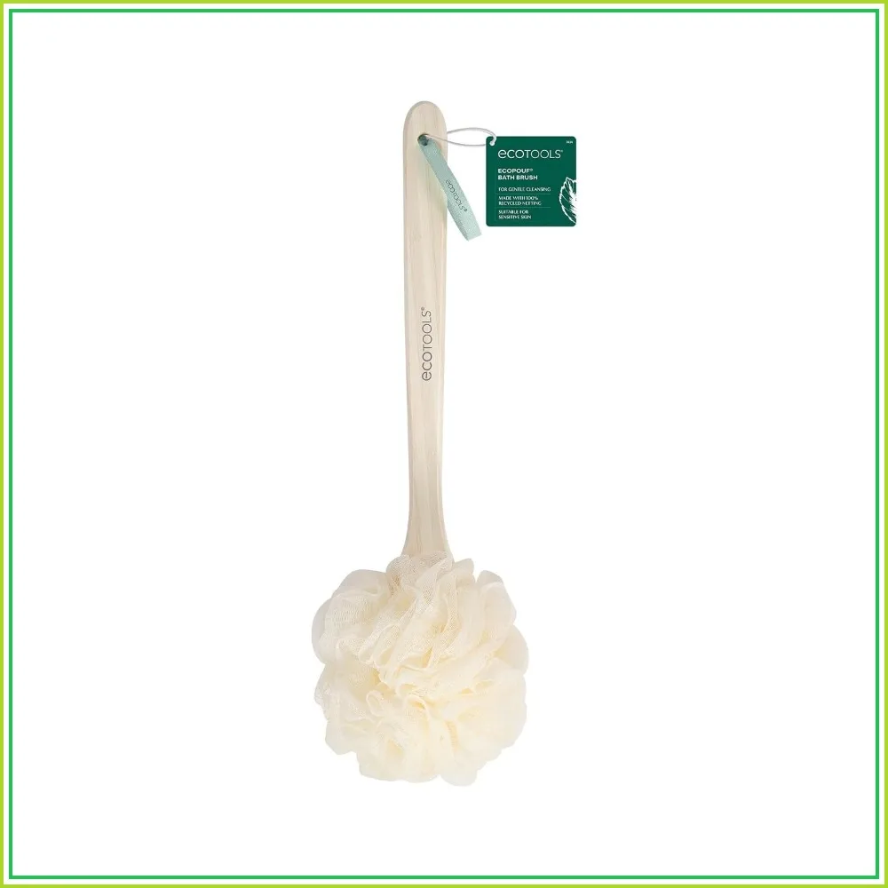 Eco Friendly Long Handle Loofah Brush for Exfoliation