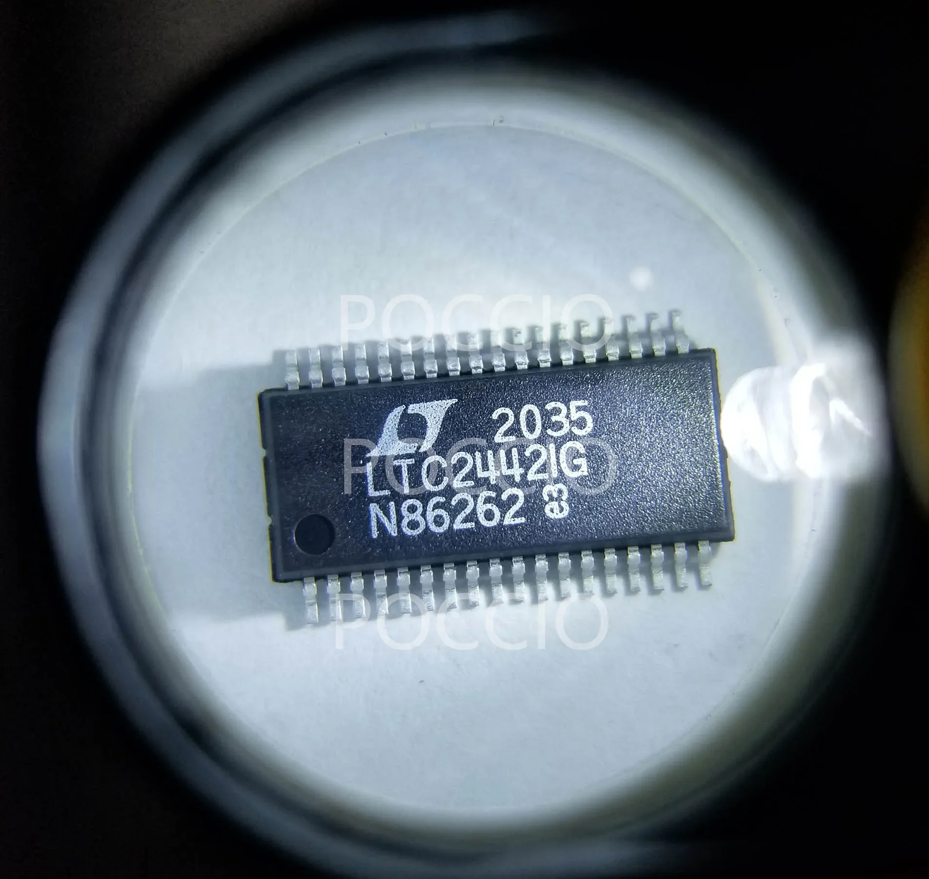 

LTC2442CG LTC2442IG LTC2442 — 24-битный высокоскоростной 4-канальный преобразователь аналогово-цифрового сигнала типа Delta Sigma со встроенным усилителем