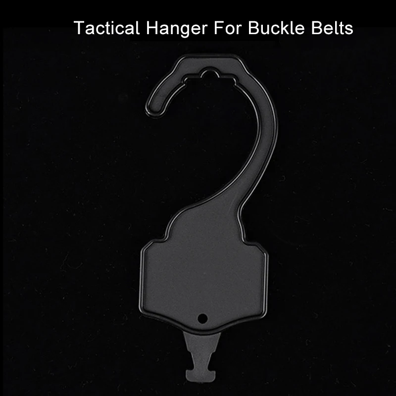 1PC Tactical Hanger For Buckle Belts Waistband Hang Closet Display Quick Deployment Hunting Girdle Hanging Accessories