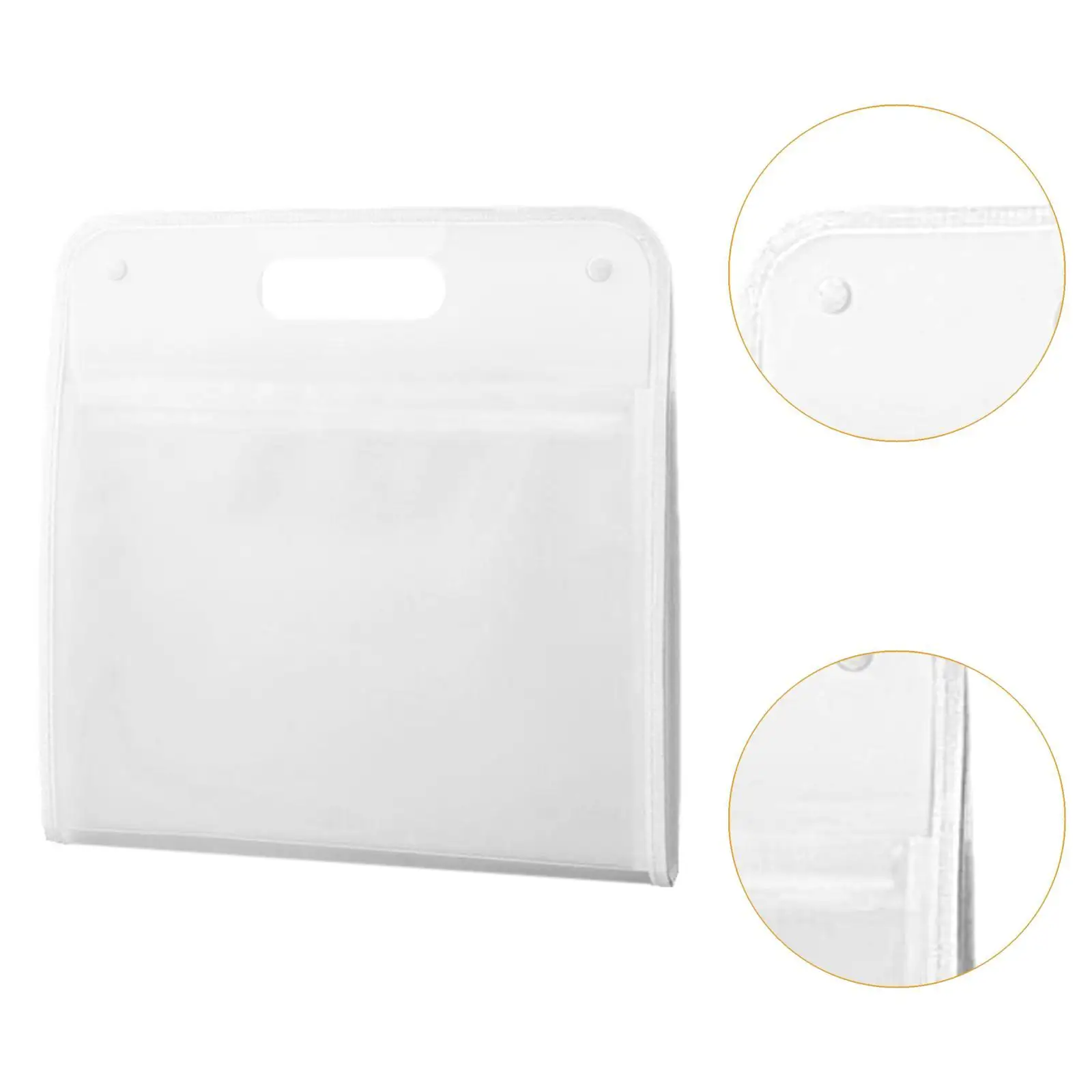 Portable A4 File Folder Versatile Documents Bag for School Travel Office