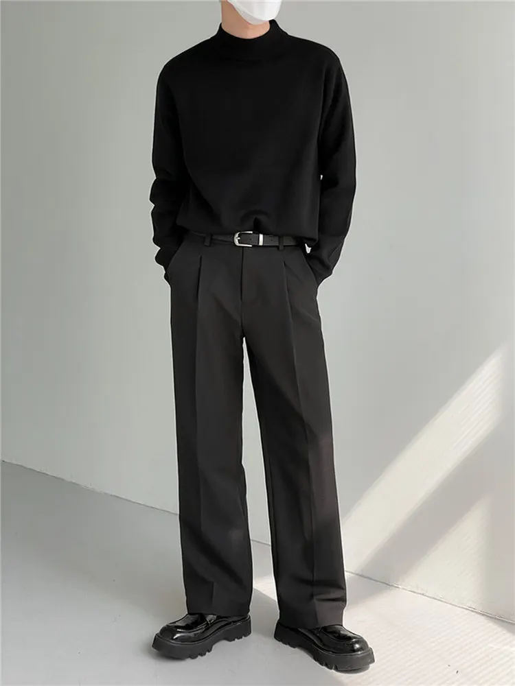 アメリカンスタイル ヘビーウェイト グレー パーカー メンズ カジュアル ニット セーター ルーズ ラジースタイル アウター シティ アウトドア ポリエステル繊維