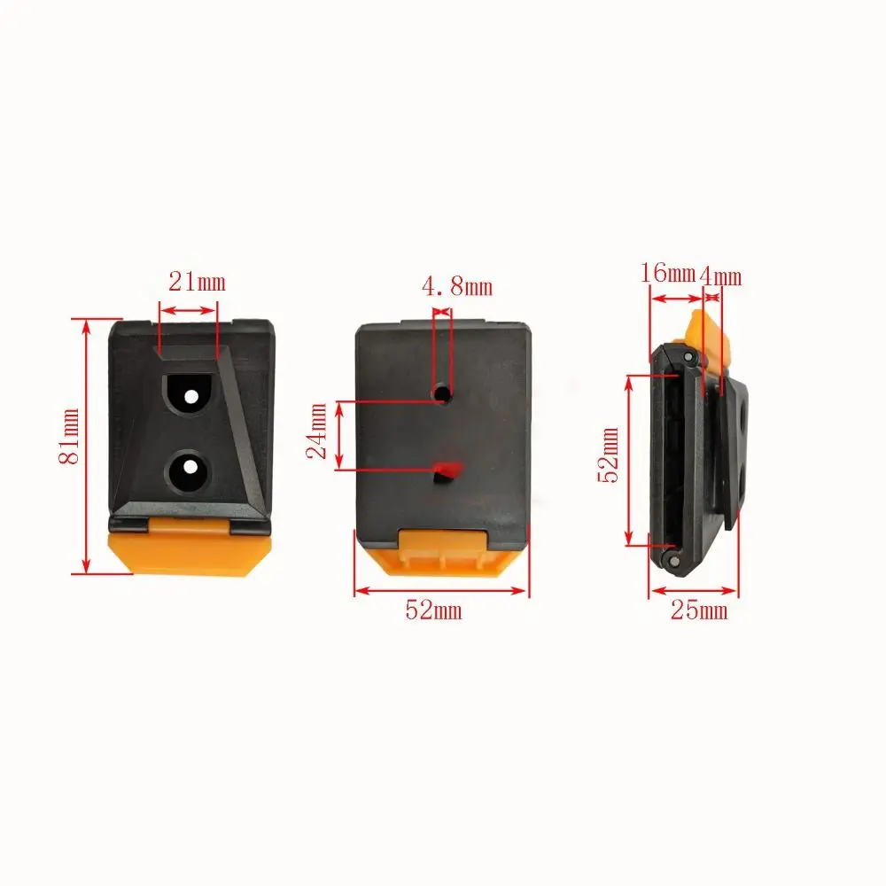 ใหม่มัลติฟังก์ชั่เข็มขัดหัวเข็มขัดเปลี่ยน Heavy-duty เอวกระเป๋าคลิปแบบพกพากระเป๋าหัวเข็มขัดคลิปกระเป๋าอุปกรณ์เสริม