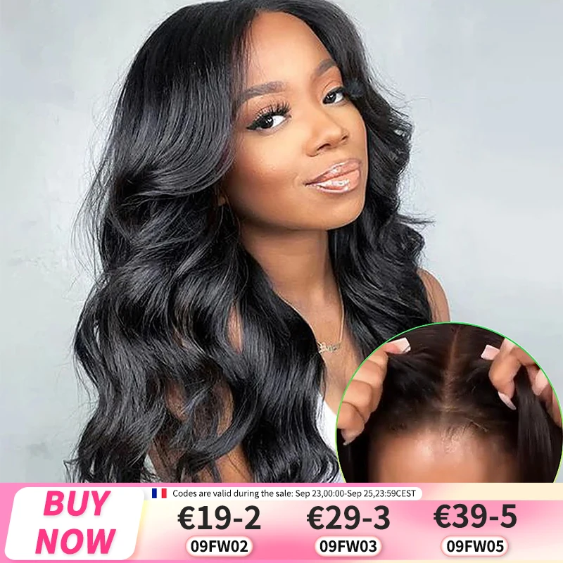 180% Pre Cut Lace Glueless Wig Wear and Go 6x4 Lace Closure Wigs 5x5 Water Wavy Glueless Frontal Human Hair Wigs For Women