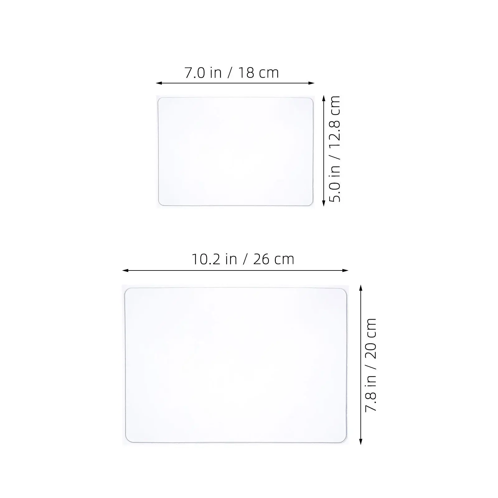 3Pcs Reusable Gel Plates Printing Press Gel Plates for Printing Monoprinting Card Making Art Crafting Ink Plate Set