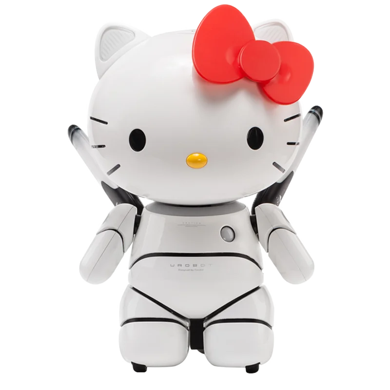 Sanrio Hellokitty Intelligent Educational Robot Anime Action Figure Kawaii Model Toy Girl Children Princess Birthday Gift