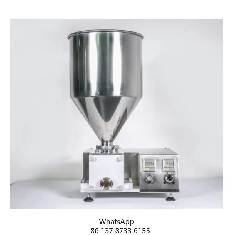 Semi Automatic Hand Depositor Cup Cream Injector Puff Cake Filling Machine Manual Filling Machine For Creams Ice Cream Filling M