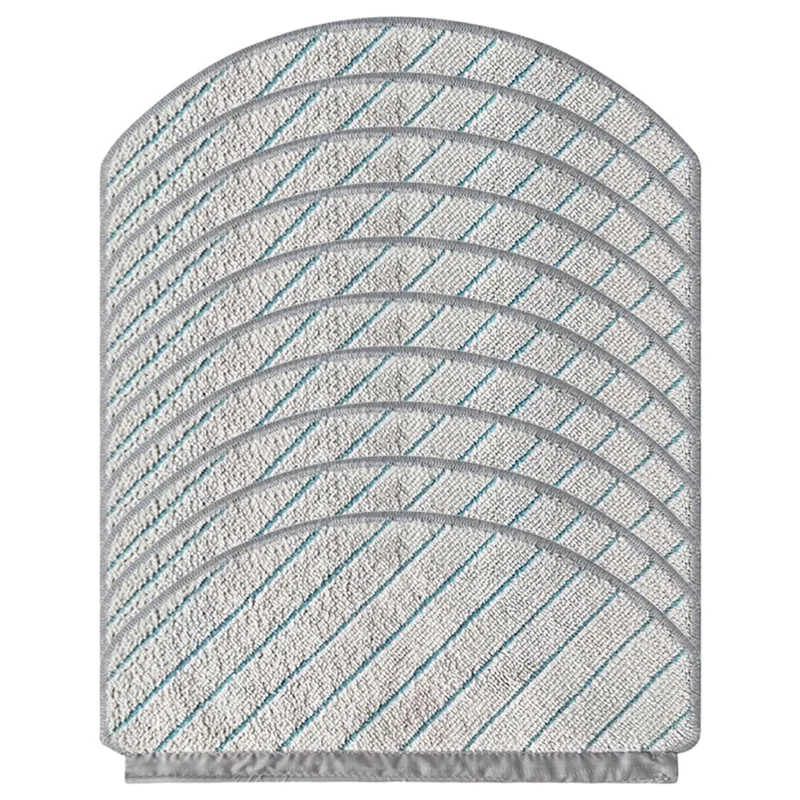 

WHYY-Mop Cloth Pads For Ecovacs Deebot N20/N20 Plus/N20 Pro Plus Robot Vacuum Cleaner Washable And Reusable Soft Mop Pads