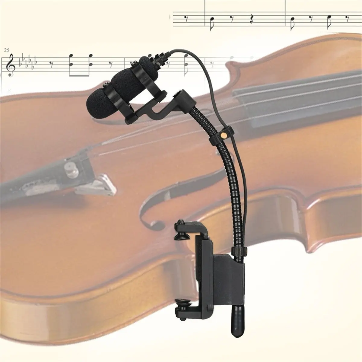 A003 IM-22 Wired Microphone for Saxophone, Violin, Piano, Horn Hypercardioid Mini Portable Sax Mic,L6 view 6