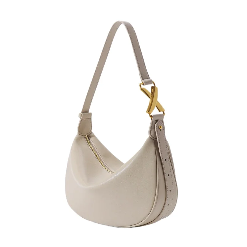 

Сумка Moon из натуральной кожи под мышками, легкая роскошная дизайнерская сумка на плечо для женщин, универсальный кошелек премиум-класса, повседневная сумка