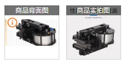 

QZD-80 pneumatic brake pads with 90 /54 / 15 friction pads and 60 /50 /10mm friction pads