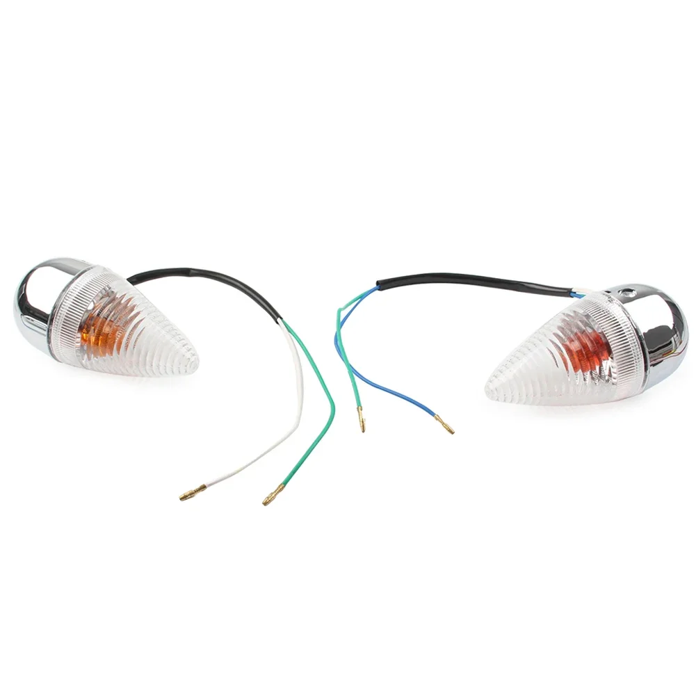 Accessories For Yamaha XV1900 XV 1900 2006 2007 2008 2009 2010 2011 2012 2013 1pair Motorbike Clear Front Rear Turn Signal Light