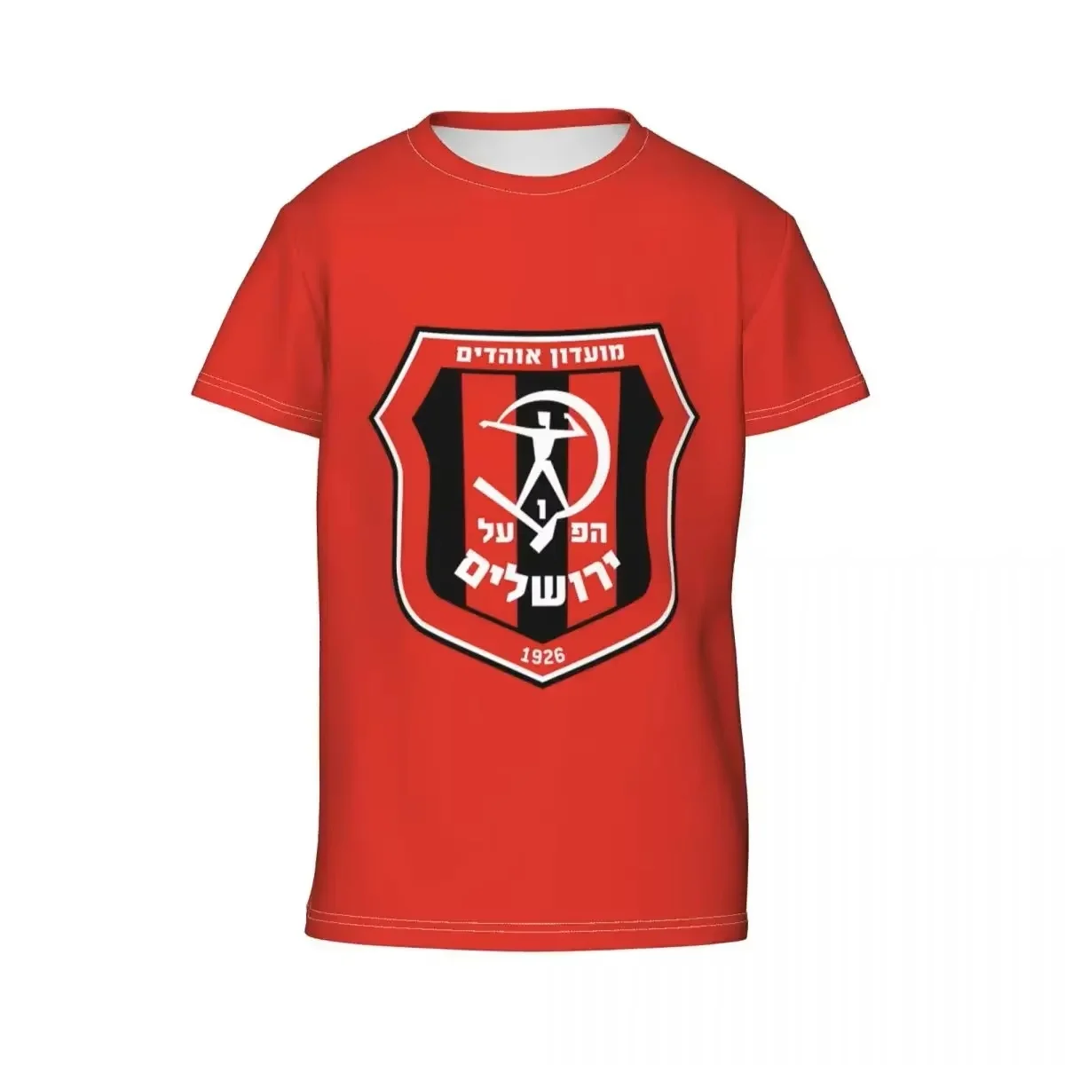 

Футболка Hapoel Jerusalem FC — мягкие футболки с круглым вырезом и короткими рукавами для девочек-подростков и мальчиков