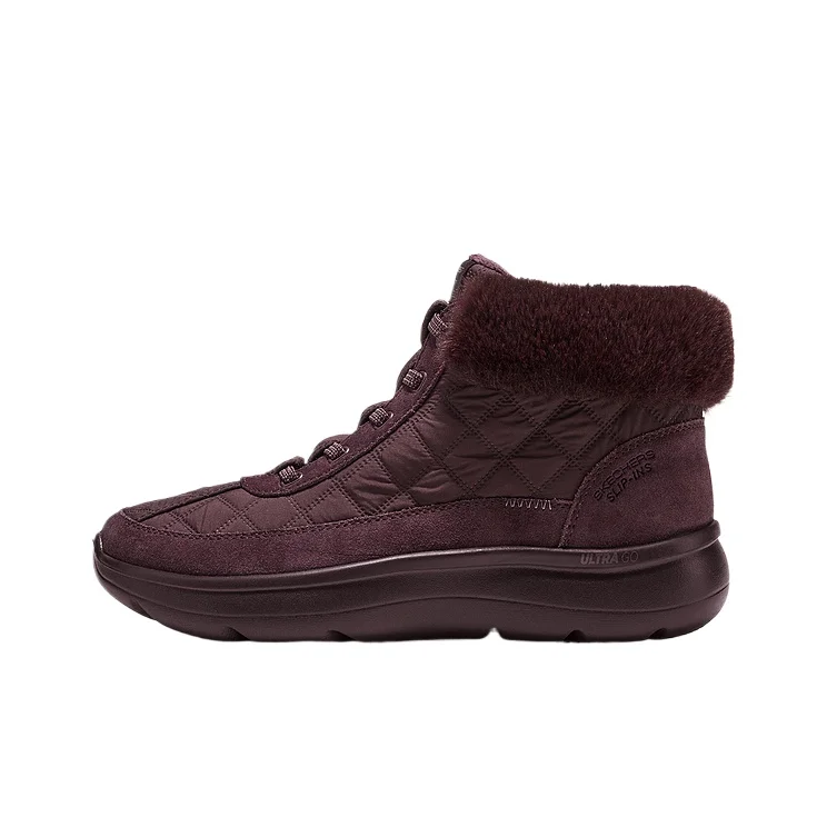 Skechers On The GO Encore Snow Boots Women's Burgundy 144844-BURG