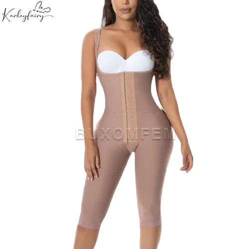 Fajas de compresión con Control Abdominal, correas de hombro ajustables, sistema de elevación de glúteos Natural, ropa moldeadora acolchada de cadera