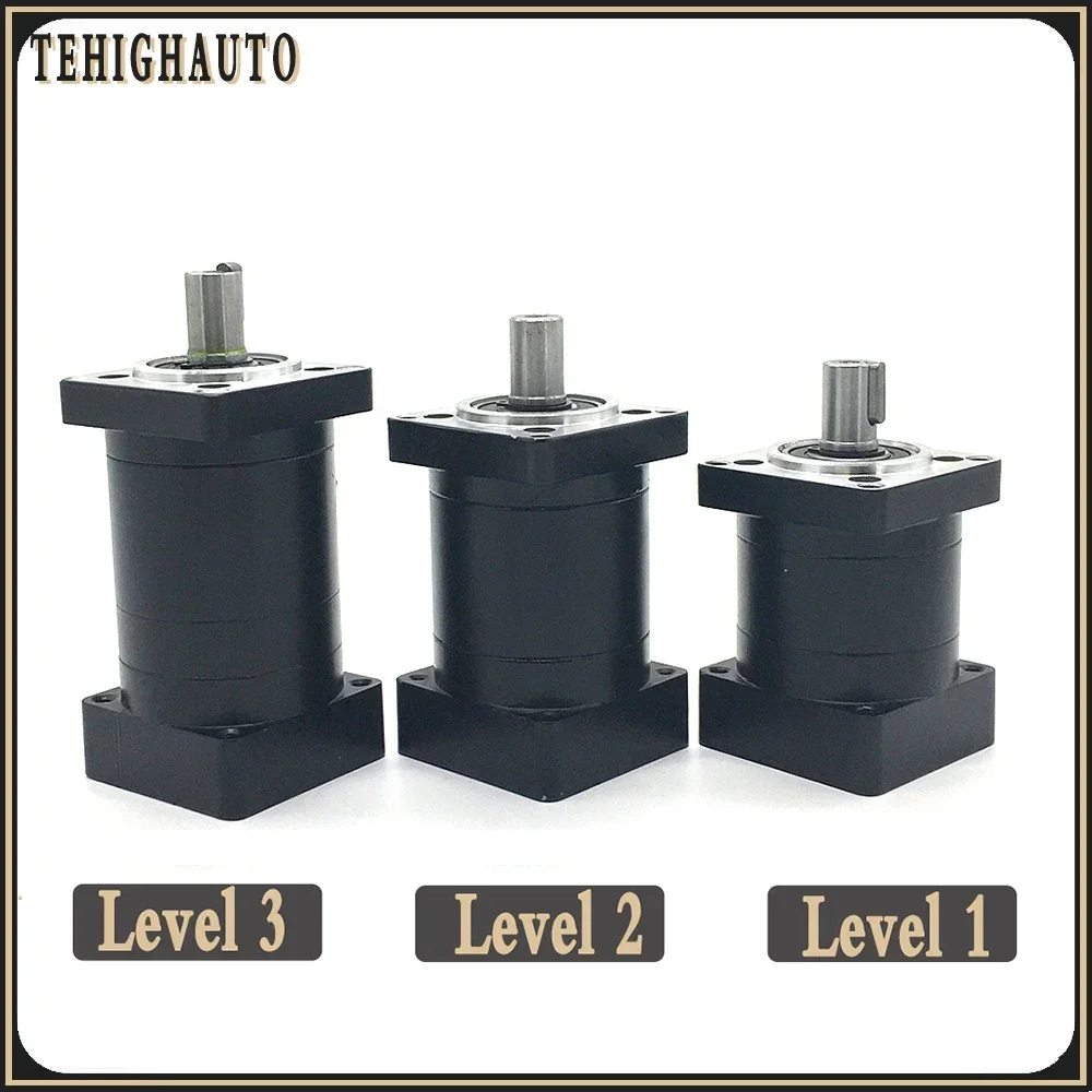 Nema 34 Planetary Gear 86mm Speed Ratio 3:1,5:1,10:1~216 Input 12.7/14mm Stepper Motor Reducer Step-down Gearbox Nema34 CNC