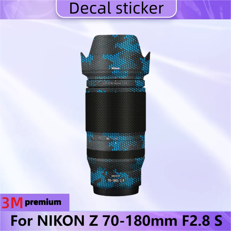 For NIKON Z 70-180mm F2.8 S Lens Sticker Protective Skin Decal Film Anti-Scratch Protector Coat 70-180/2.8 Z70-180 2.8 Z70-180mm