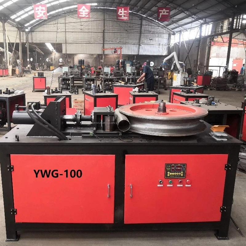 Industrial CNC Hydraulic Pipe Bender Machine Precision Automatic Metal Tube Bending Device Multi Axis Control Exhaust Systems