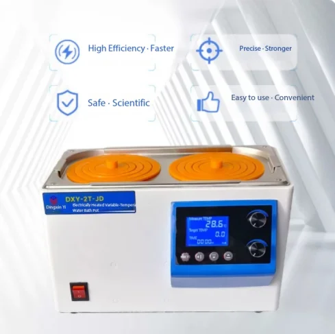 Laboratory constant temperature magnetic stirring water bath Prevent dry burning