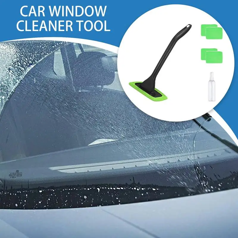 

Car Cleaning Windshield Brush Rotatable Windscreen Microfiber Detailing Brush Vehicle Dust Removal Washing Accessories For